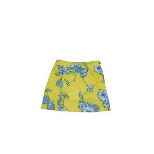 EP Pro Yellow and Blue Floral Skirt